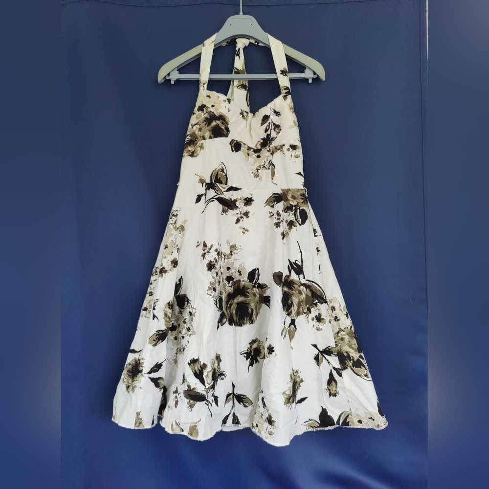 Ruby Rox Floral Halter dress
